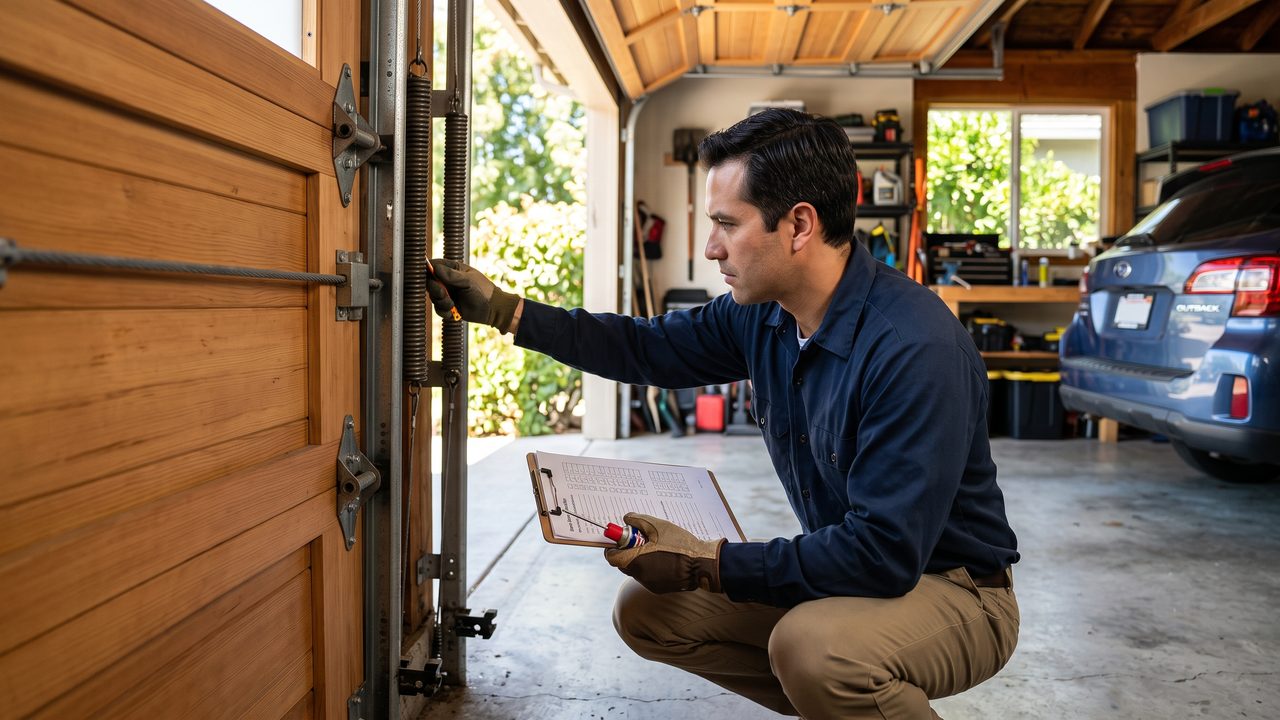 Garage Door Service Checklist | San Jose Garage Doors