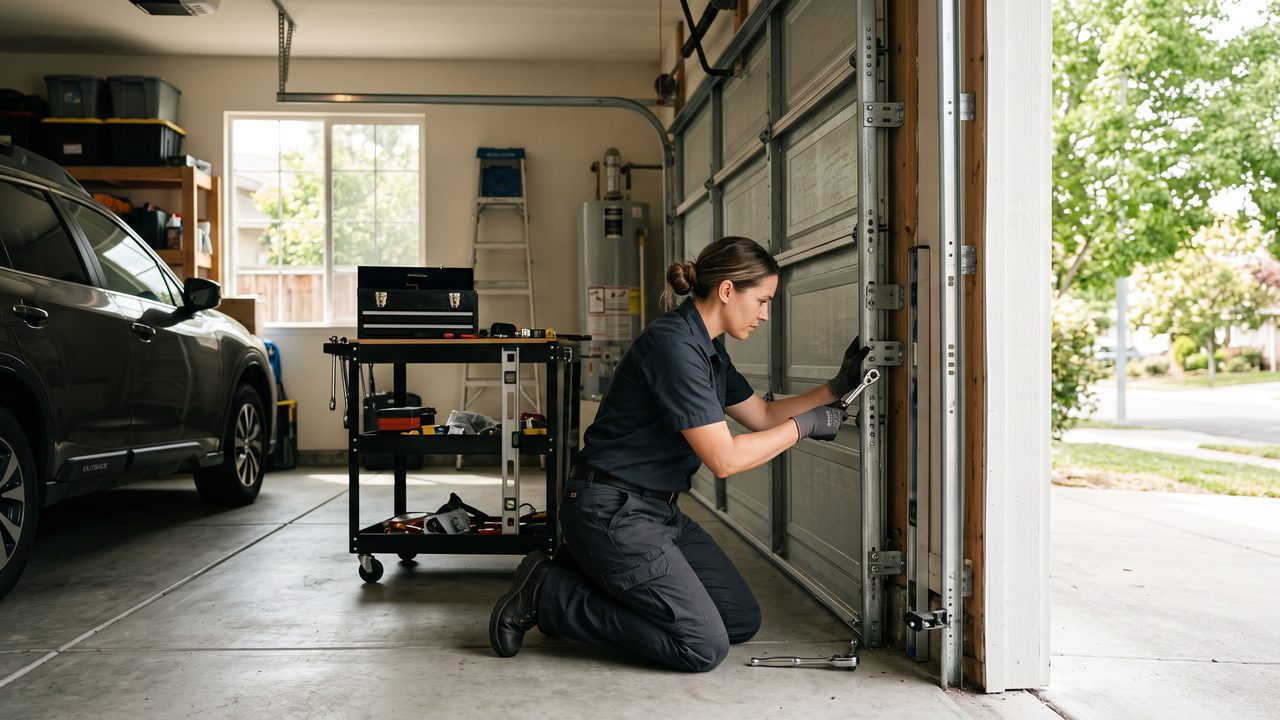 Garage Door Track Alignment | San Jose Garage Doors