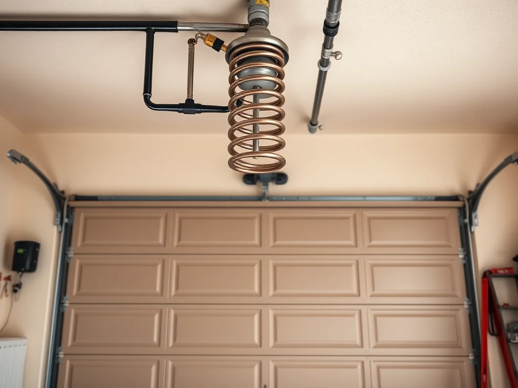 Garage Door Spring Repair editorial image for San Jose garage door service